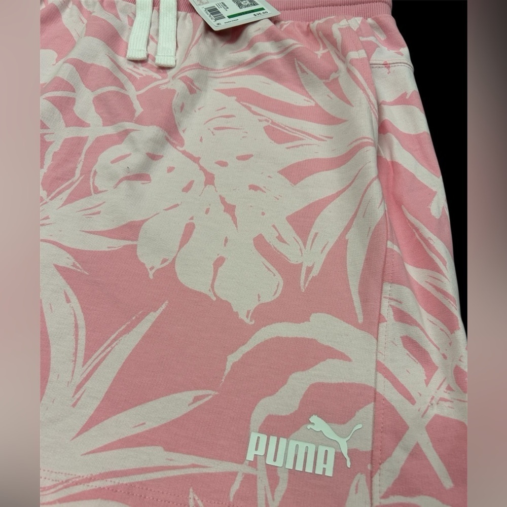Puma Pink Tropical Leaf Skirt, NWT, Size L - Picture 5 of 6